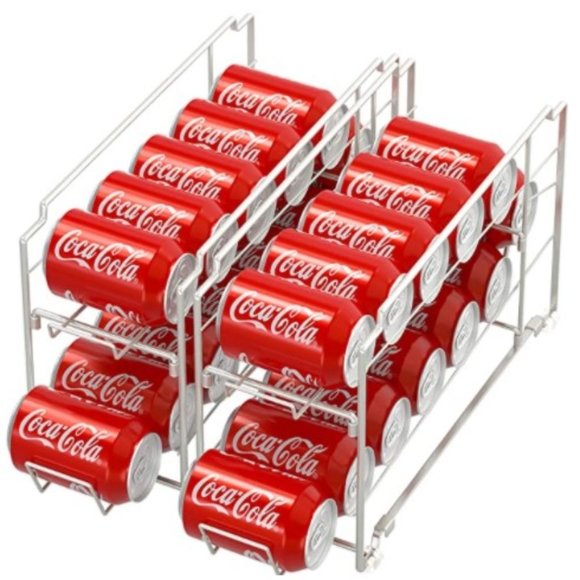 Kitchen Silver 2 Pack Stackable Soda Can Dispenser Rack Poshmark
